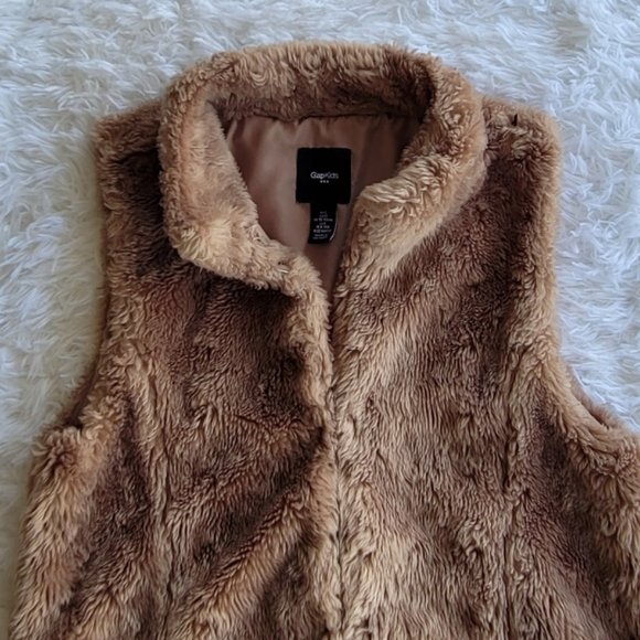 Gap Girl's Teddy Vest Size L - Picture 2 of 7